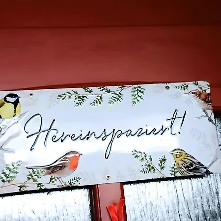 度假居 Schwedenrote Finnhuette Hohe Klinge